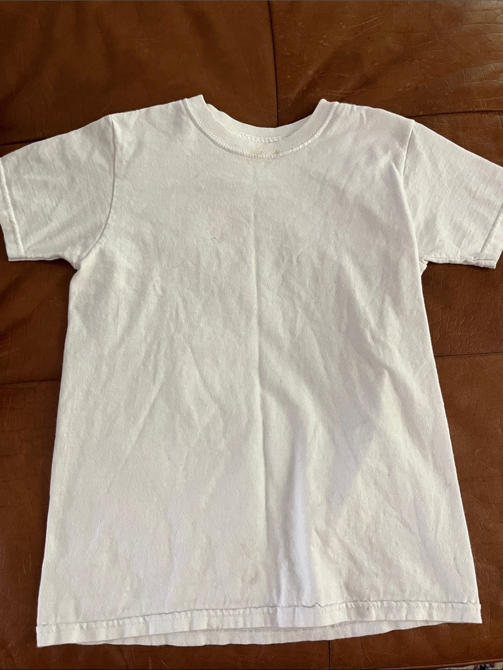 Fruit of the Loom White Short Sleeve Kids Tee